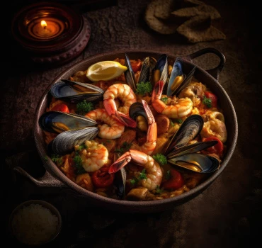 Perfekt fürs erotische Date: Paella de Marisco, Artikelbild