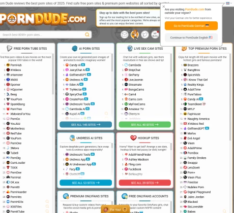 theporndude.com - die beste Übersicht für Gratis Pornos und kostenlose Sexcams, Artikelbild