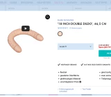 18 inch Double Dildo, 46,5cm, Artikelbild