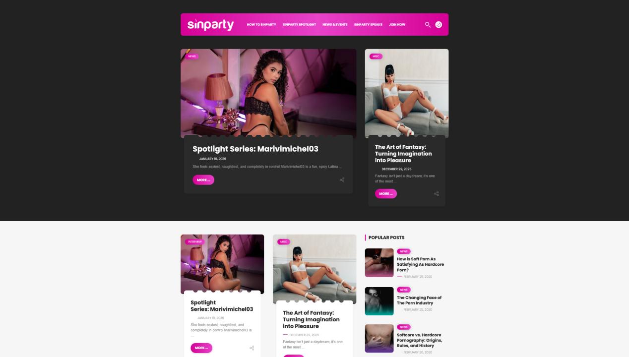 Sinparty.com Blog