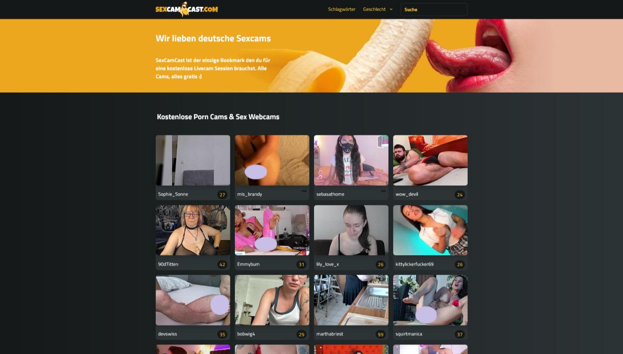 Sexcamcast.com Review: Wir lieben deutsche Sexcams, Artikelbild
