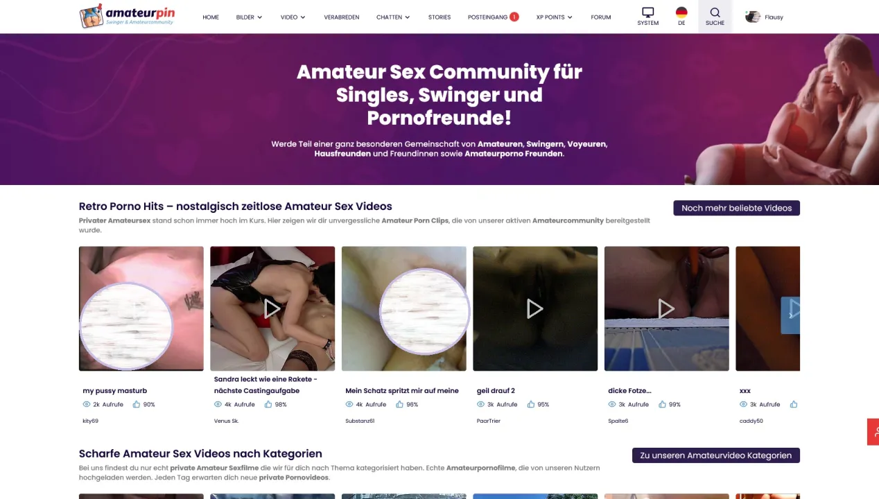 Amateurpin.xxx im Test 2026: Die etwas andere Sex-Community!?, Artikelbild