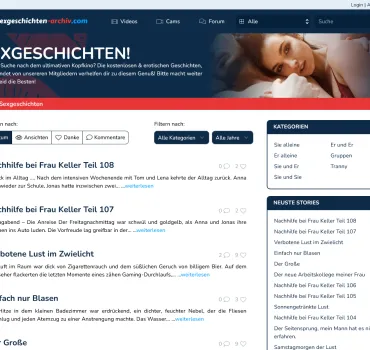 Sexgeschichten-Archiv.com: Wir testen Gratis-Sexgeschichten, Artikelbild